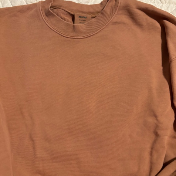 SKIMS Outdoor Fleece Pullover Size Small - Picture 3 of 6